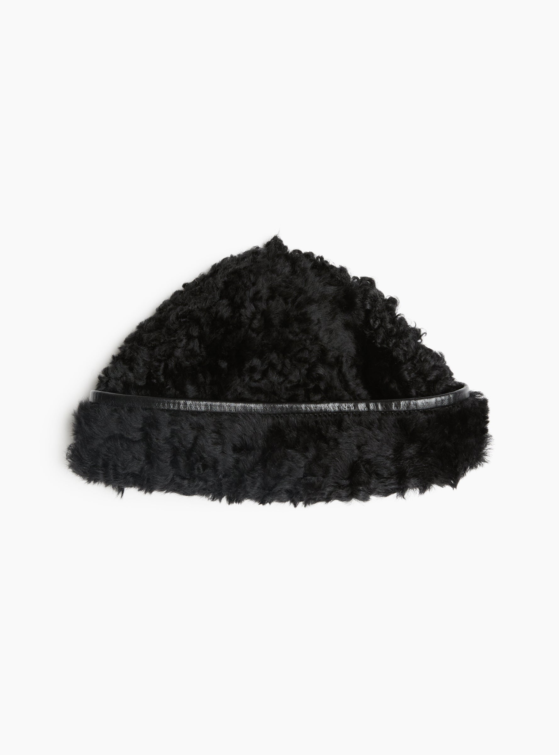 Pixie Hat Black Black Milena Silvano_Top_View at Couverture & The Garbstore