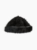 Pixie Hat Black Black Milena Silvano_Top_View at Couverture & The Garbstore