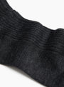 English Socks Dark Grey Dark Grey MARIA LA ROSA (Fabric Detail) at Couverture & The Garbstore
