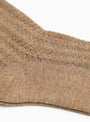 Love Socks Narural Natural MARIA LA ROSA (Fabric Detail) at Couverture & The Garbstore