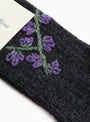 Chilly Socks Dark Grey Melange Dark Grey Melange MARIA LA ROSA (Fabric Detail) at Couverture & The Garbstore