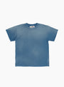 American Waste T-Shirt Blue TDR_Front_View at Couverture & The Garbstore