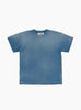 American Waste T-Shirt Blue TDR_Front_View at Couverture & The Garbstore