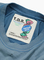 American Waste T-Shirt Blue TDR_Label_Detail at Couverture & The Garbstore