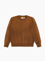 American Waste Sweatshirt Brown TDR_Front_View at Couverture & The Garbstore