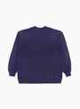American Waste Sweatshirt Purple TDR_Back_View at Couverture & The Garbstore