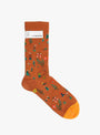 Cinnamon Seedling Socks Cinnamon BONNE MAISON (Side) at Couverture & The Garbstore