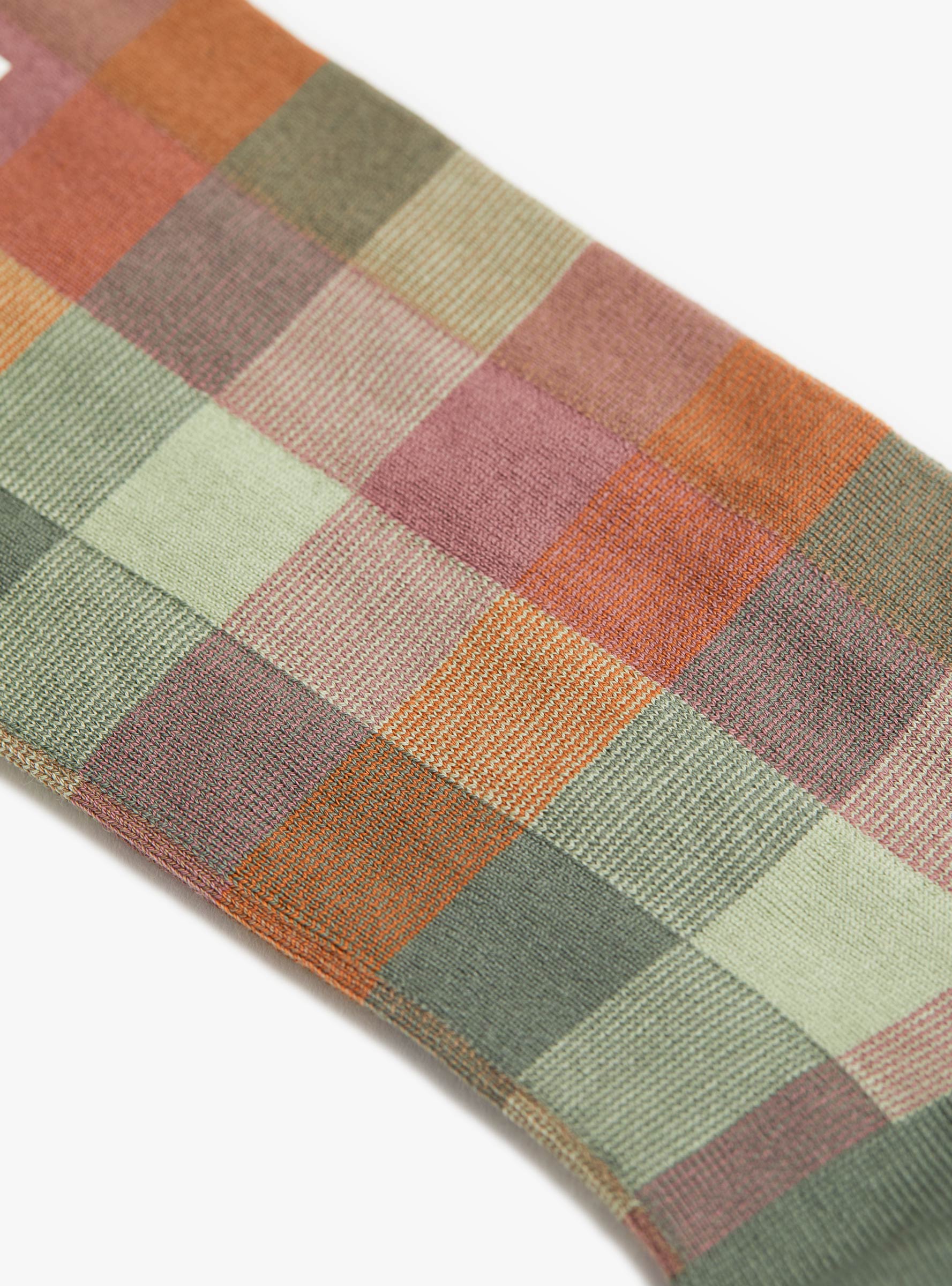 Tile Socks Multi Multi BONNE MAISON (Fabric Detail) at Couverture & The Garbstore