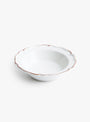 Trattoria Small Bowl 17.5cm White Vicolo (top view) at Couverture & The Garbstore