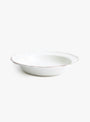 Trattoria Salad Bowl L 32.5 cm White Vicolo (front view) at Couverture & The Garbstore