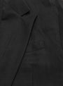 Silk Linen Double Breasted Blazer Black SSSTEIN (Pocket Detail) at Couverture & The Garbstore