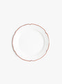 Trattoria Dessert Plate 21cm White Vicolo (top view) at Couverture & The Garbstore