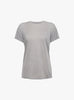 Tee Shirt Gilda Grey Gilda Grey Baserange_Front_View at Couverture & The Garbstore
