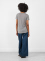 Tee Shirt Gilda Grey Gilda Grey Baserange (model back) at Couverture & The Garbstore