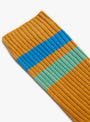 Race Overknee Socks Silva Brown Silva Brown Baserange (detail) at Couverture & The Garbstore