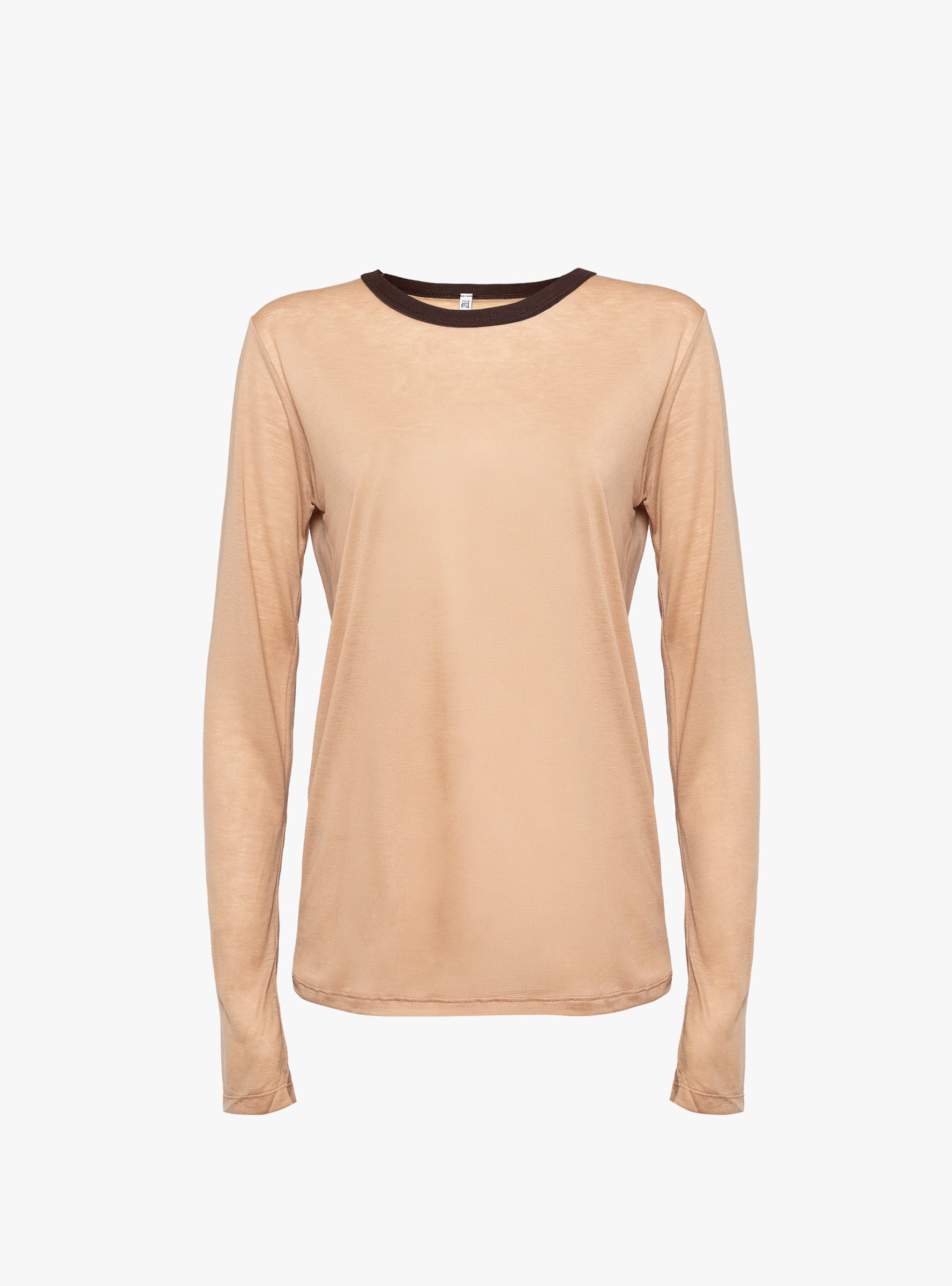 Racer Long Sleeve Tee Aural Tactile Aural Tactile Baserange_Front_View at Couverture & The Garbstore