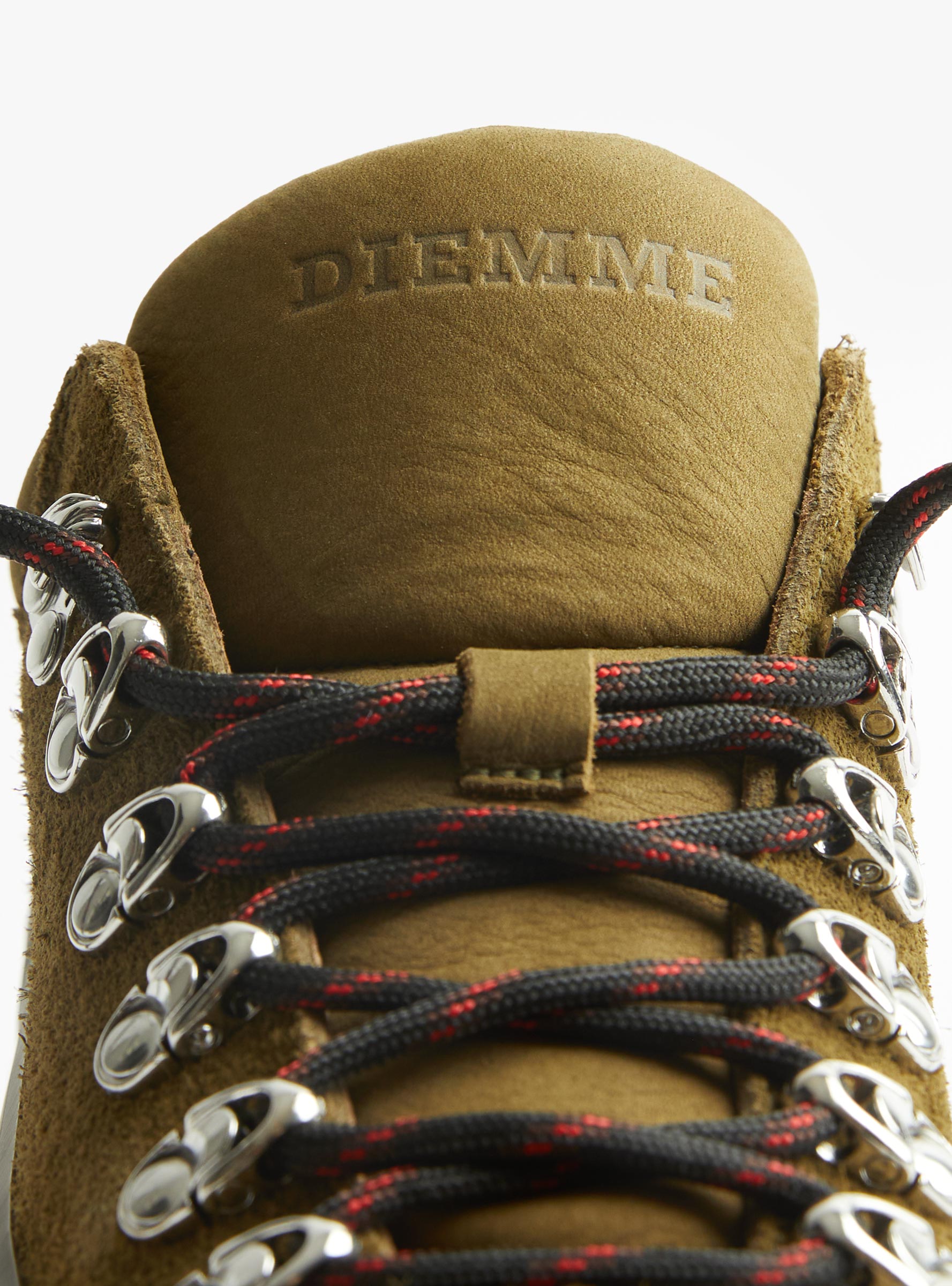 Cornaro Due Gomma Caper Green Suede Caper Green DIEMME (logo detail) at Couverture & The Garbstore