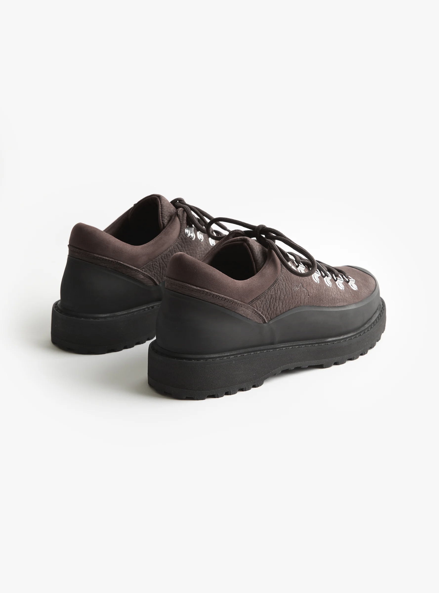 Cornaro_Gomma_Leather_Dark_Fallow_N_Dark_Fallow_DIEMME_three_quarter at Couverture & The Garbstore