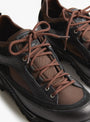 Grappa Hiker Mogano Brown DIEMME (lace close up) at Couverture & The Garbstore