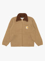 Homemade Knitted Detroit Jacket Tan RICE NINE TEN (front) at Couverture & The Garbstore