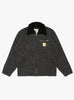 Homemade Knitted Detroit Jacket Dark Grey RICE NINE TEN (front) at Couverture & The Garbstore