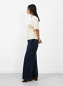 Lya-Top-Cream-Cream-Soeur-Model_Side_View at Couverture & The Garbstore