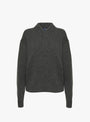 Julie-Jumper-Grey-Anthracite-Grey-Anthracite-Soeur-(Front View) at Couverture & The Garbstore