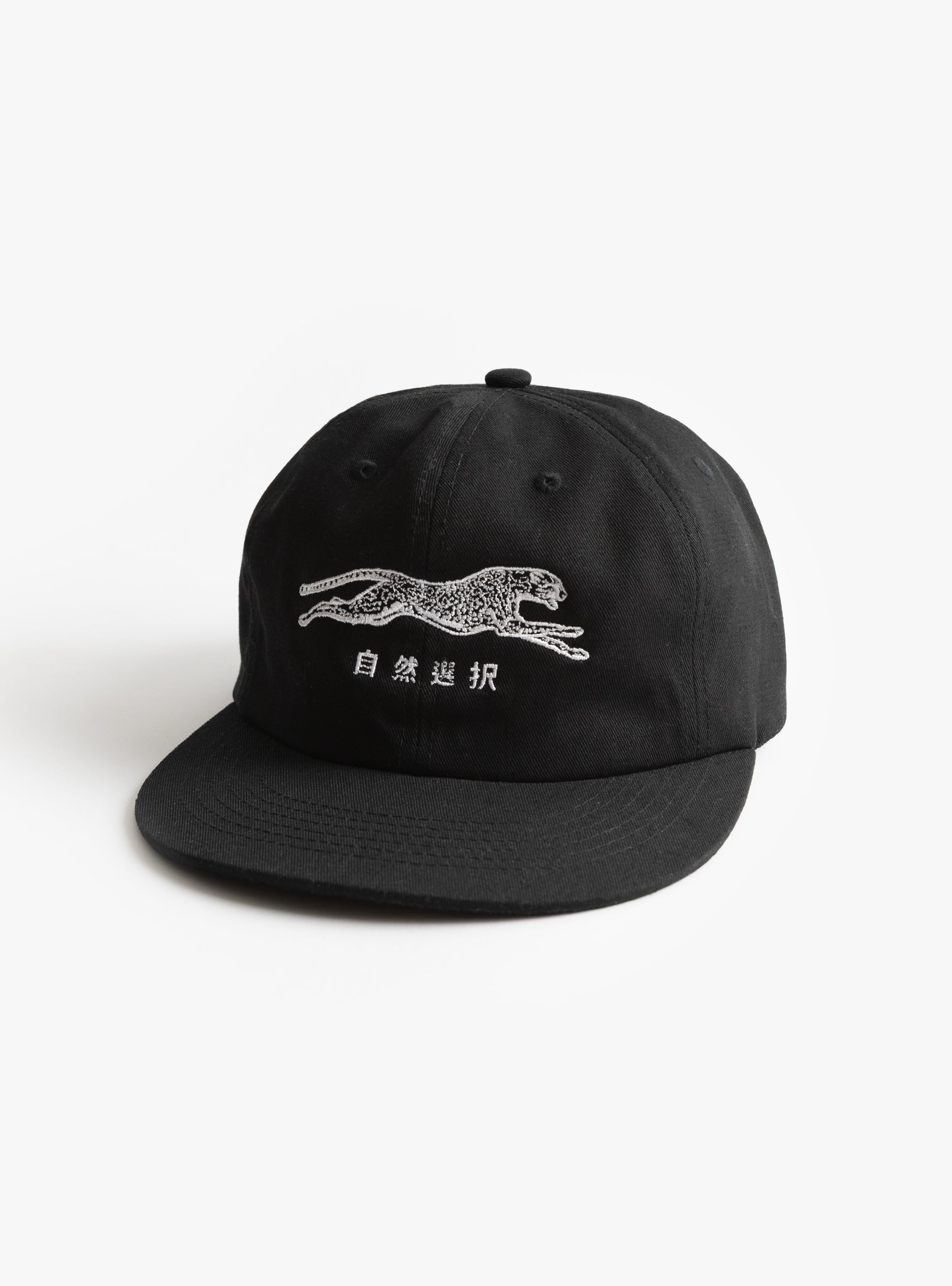 Kanji Natural Selection Cap Black BROTHER BROTHER (front) at Couverture & The Garbstore
