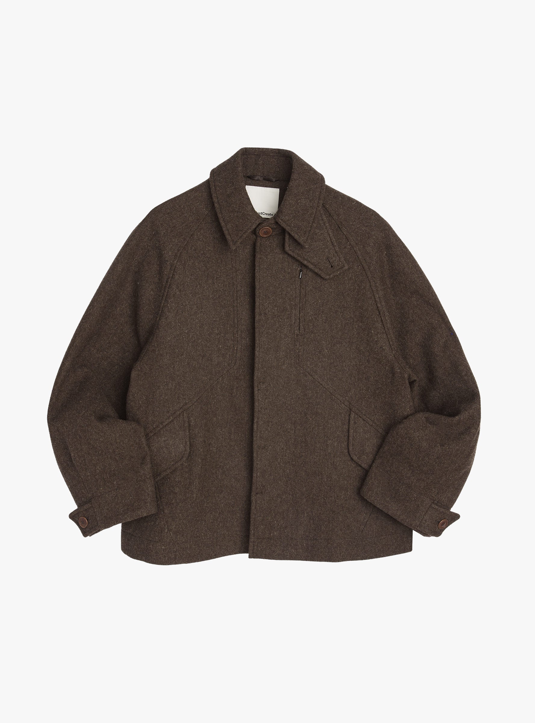 Harrison Jacket Brown YMC You Must Create (Front) at Couverture & The Garbstore