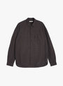 M-Curtis-Shirt-Grey-Check-Grey-Check-YMC-You-Must-Create-(Front) at Couverture & The Garbstore