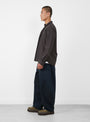 Like A Trouser Navy YMC You Must Create (model side) at Couverture & The Garbstore