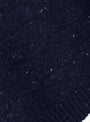 Rat Pack Knit Cardigan Navy YMC You Must Create (Fabric Detail) at Couverture & The Garbstore