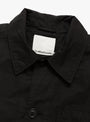 M Construction Jacket Black Black YMC You Must Create (collar detail) at Couverture & The Garbstore