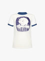 W-Sheer-Jersey-Ringer-T-Shirt-Fat-Cat-on-Legend-Live-Navy-Navy-Kapital-(Front View) at Couverture & The Garbstore