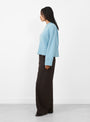 Campa-Jumper-Aqua-Aqua-SKALL-Model_Side-View at Couverture & The Garbstore