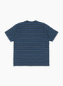 Pocket Tee Indigo Stripe Navy Navy BEAMS PLUS (Back) at Couverture & The Garbstore