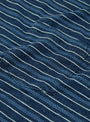 Pocket Tee Indigo Stripe Navy Navy BEAMS PLUS (Pocket Detail) at Couverture & The Garbstore