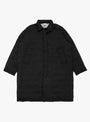 Lined-Cordura-Balmacaan-Grey-TDR-(front) at Couverture & The Garbstore