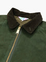 Duxville Jacket Olive TDR (Collar Detail) at Couverture & The Garbstore