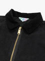 Duxville Jacket Black TDR (Collar Detail) at Couverture & The Garbstore