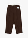 Crown Chino Brown TDR (Front) at Couverture & The Garbstore