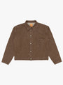 Simple Op. Jacket Brown TDR (Front) at Couverture & The Garbstore