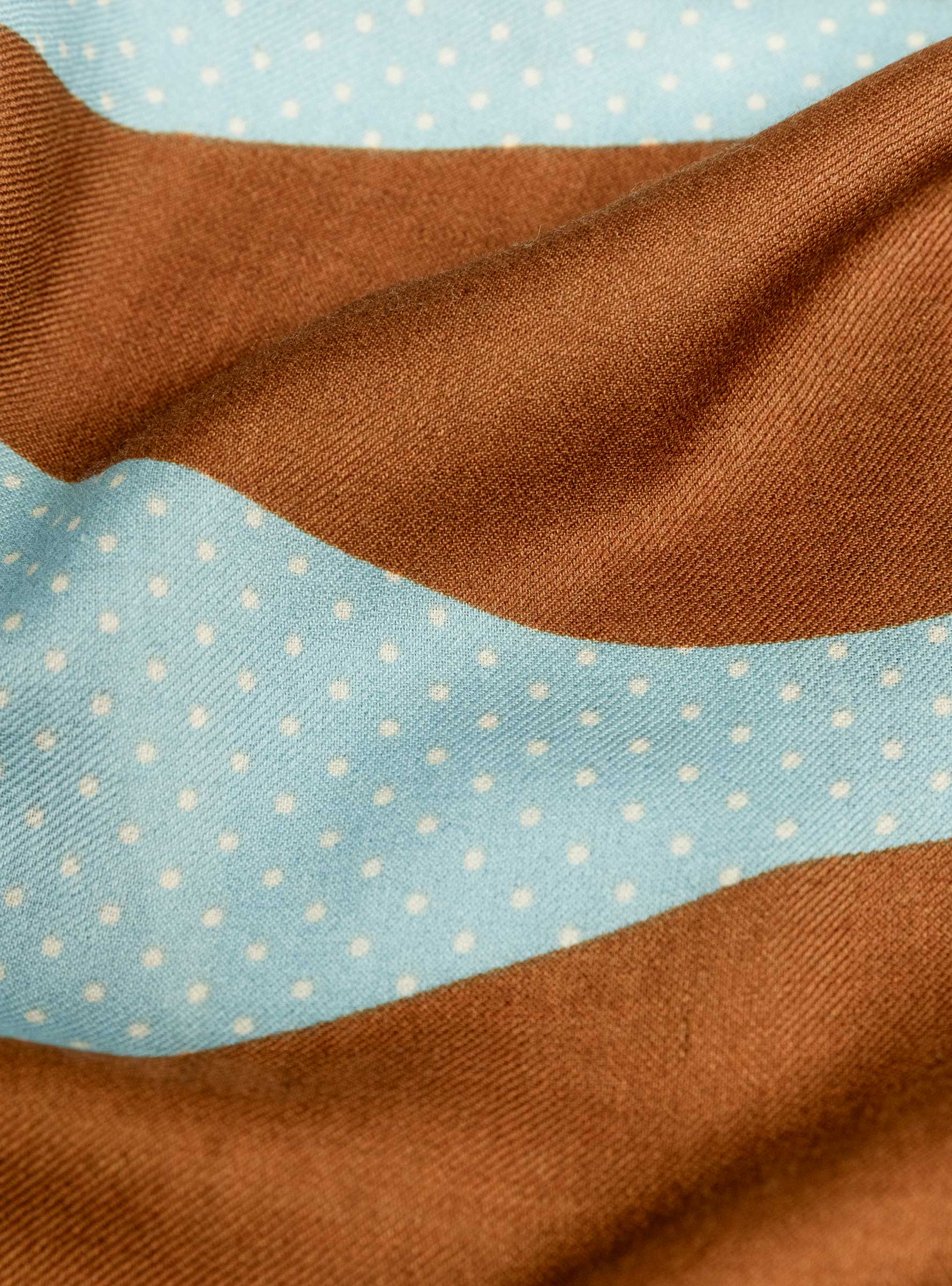 Juggler Scarf n 847 Henna Henna Moismont (fabric detail) at Couverture & The Garbstore