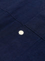 Chambray Working Shirt Indigo TDR (Button Detail) at Couverture & The Garbstore