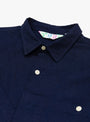 Chambray Working Shirt Indigo TDR (Collar Detail) at Couverture & The Garbstore