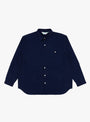 Chambray Working Shirt Indigo TDR (Front) at Couverture & The Garbstore