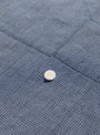 Gingham Working Shirt Blue TDR (Button Detail) at Couverture & The Garbstore