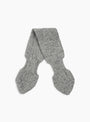 W-Slotted-Scarf-Grey-Grey-YMC-(Front Open) at Couverture & The Garbstore