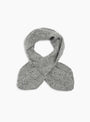 W-Slotted-Scarf-Grey-Grey-YMC-(Front Slotted) at Couverture & The Garbstore
