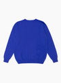 Seamless Lambswool Crew Klein Blue TDR (Back) at Couverture & The Garbstore